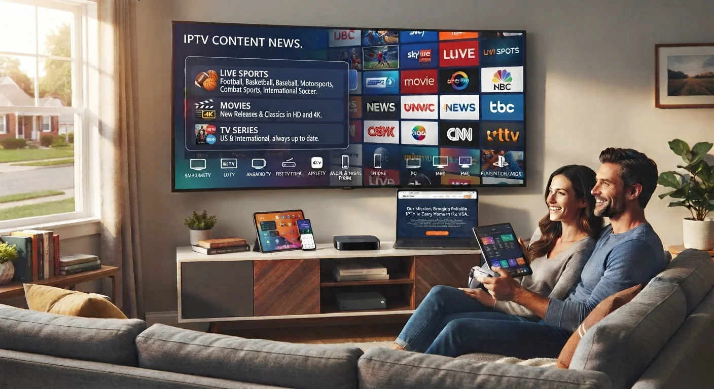 IPTV News on Content: US Channels, Sports and Series